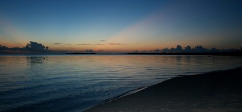 sunset on Eleuthera